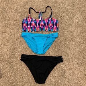 Target Swim Suit (1 Top/2 Bottoms) Size M